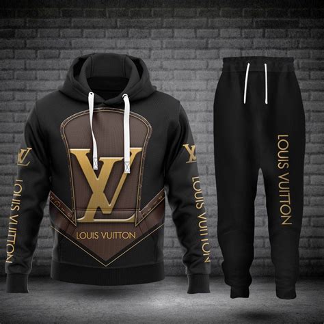 louis vuitton hoodie and sweatpants.